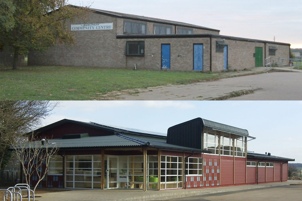 Before And After Photo Of The Eco hub