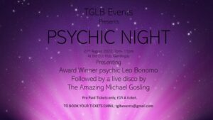 Psychic Night Poster of event details