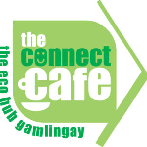 the Connect Cafe at Gamlingay Eco Hub logo