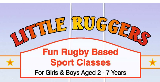 Little Ruggers Poste, Fun Rugby based sports classes for girls and boys aged 2 - 7 years