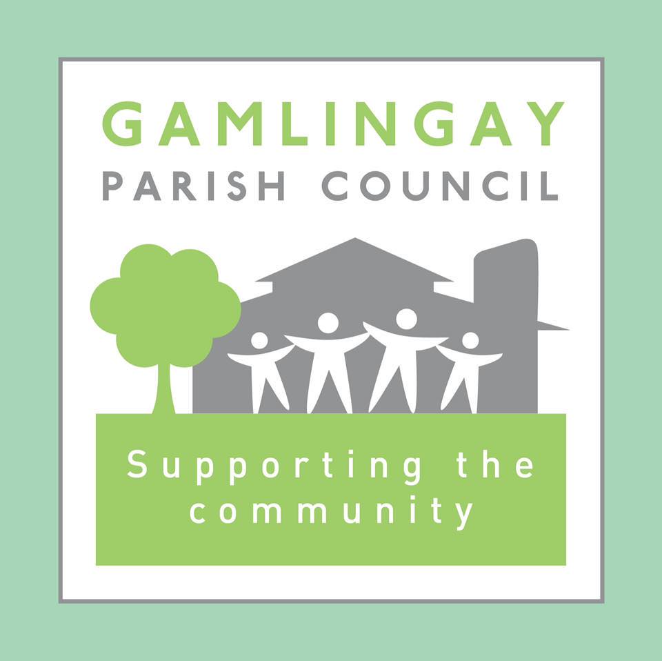 Gamlingay Parish Council Logo Supporting the Community