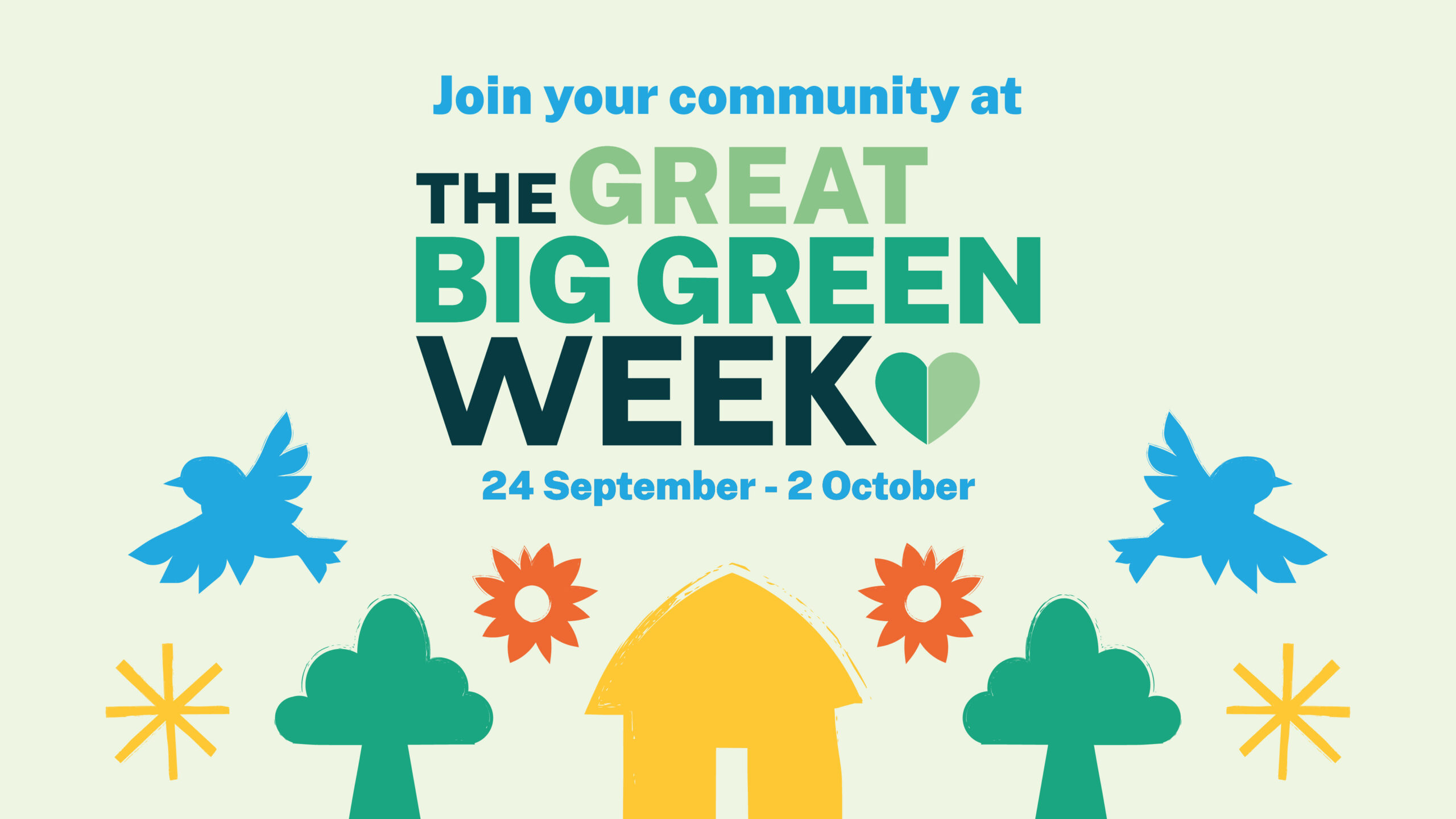 The Great big green week logo 24th september to 2nd October
