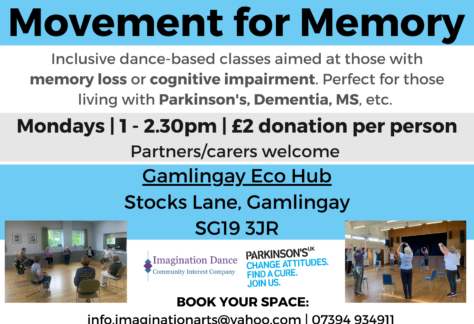 dance class to help with memory