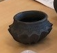 An ancient looking pot.